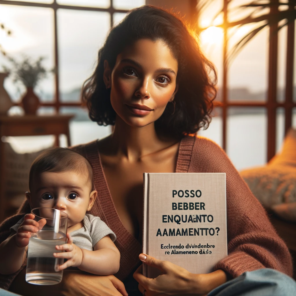 posso beber enquanto amamento?