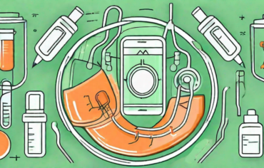 An intrauterine device (diu) surrounded by various medical and prevention symbols