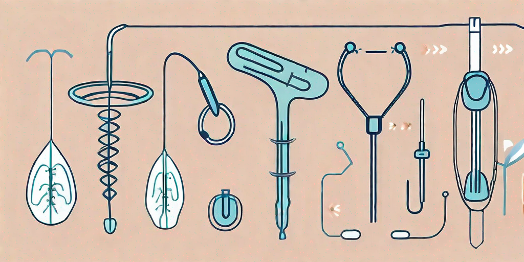 A copper iud (intrauterine device)